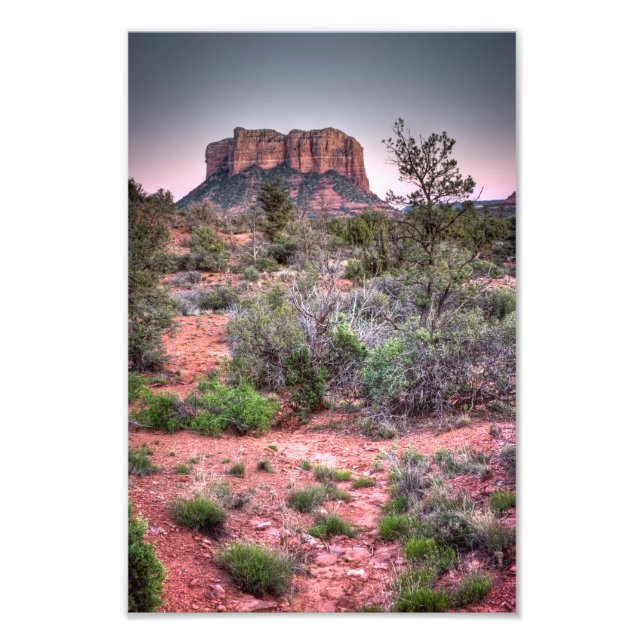 Foto Rochedo Sino Sedona, AZ (Frente)
