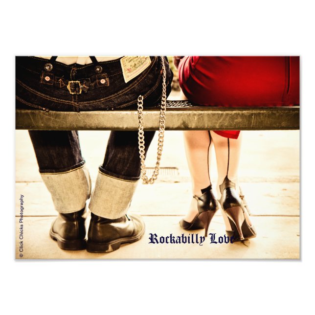 Foto Rockabilly Love Fine Art Photo (Frente)