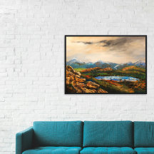 "Rocky Heights" Pintura de Paisagem
