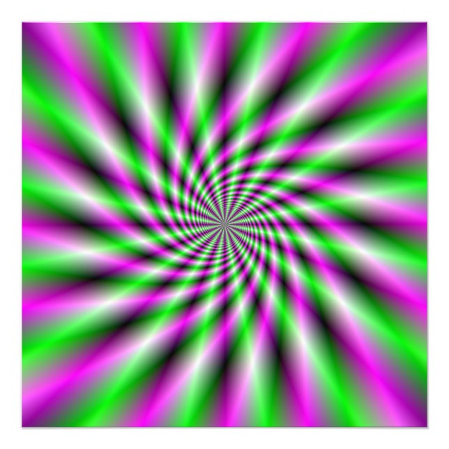 Foto Roda de fiação neon (Frente)