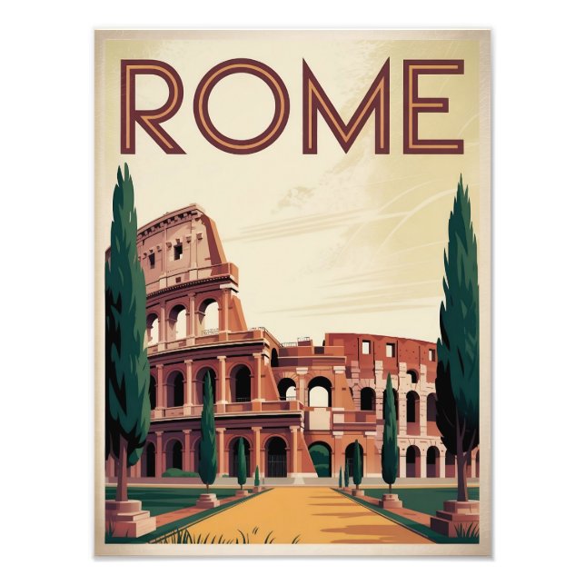 Foto Roma Itália vintage (Frente)