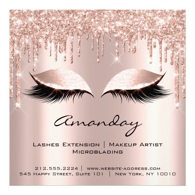 Foto Rosa de Micorblagem de Extensão Eyelash Profission (Frente)