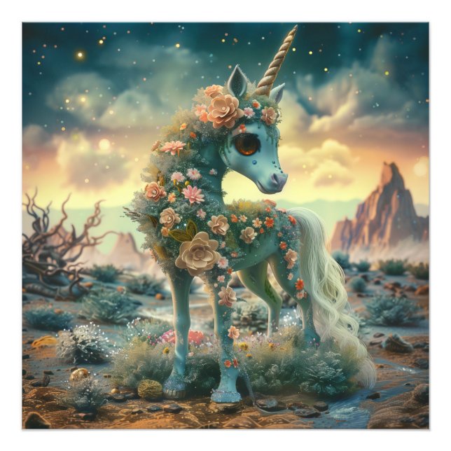 Foto Rosa Garden Desert Unicorn (Frente)