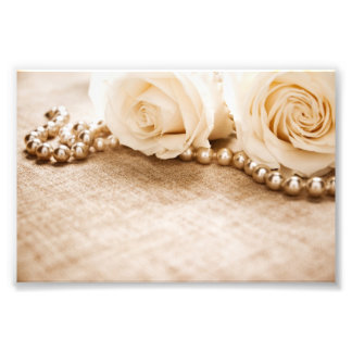 Foto Rosas e pérolas