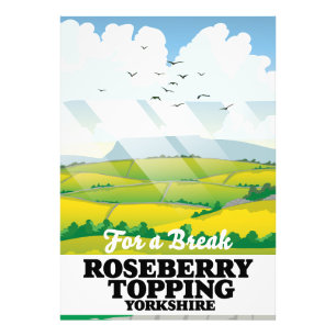 Foto Roseberry Topping Yorkshire poster de viagens