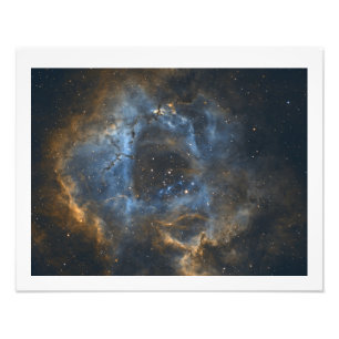 Foto Rosette Nebula com Fronteira por Eric Dreher