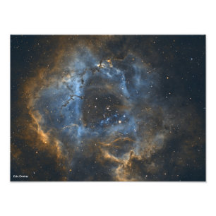 Foto Rosette Nebula, do astrólogo Eric Dreher