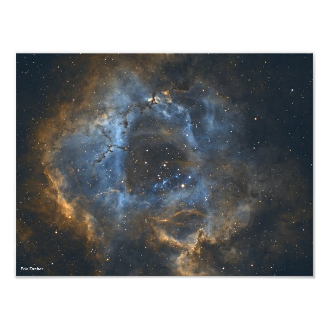 Foto Rosette Nebula por Astrofotógrafo Eric Dreher (Frente)