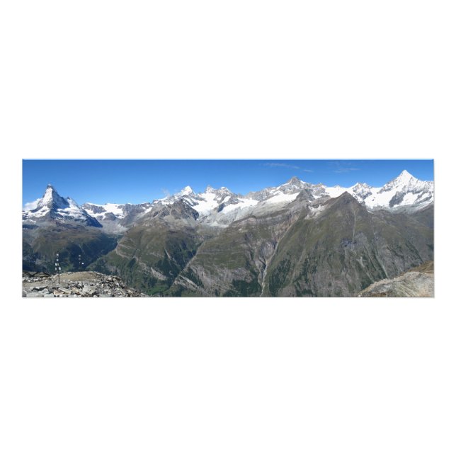Foto Rothorn panorama, Alpes Valais (Frente)
