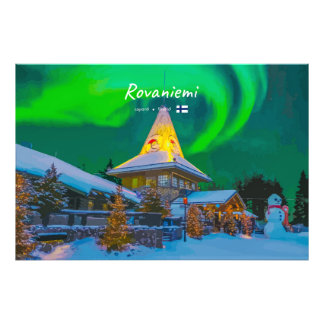 Foto Rovaniemi, Finlândia - Magia Aurora