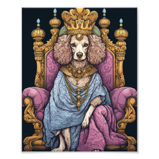 Foto Royal Coronation King Charles Dog Funny