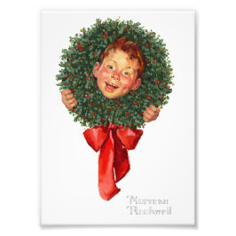 Foto Rua de Natal - Norman Rockwell - Little Boy