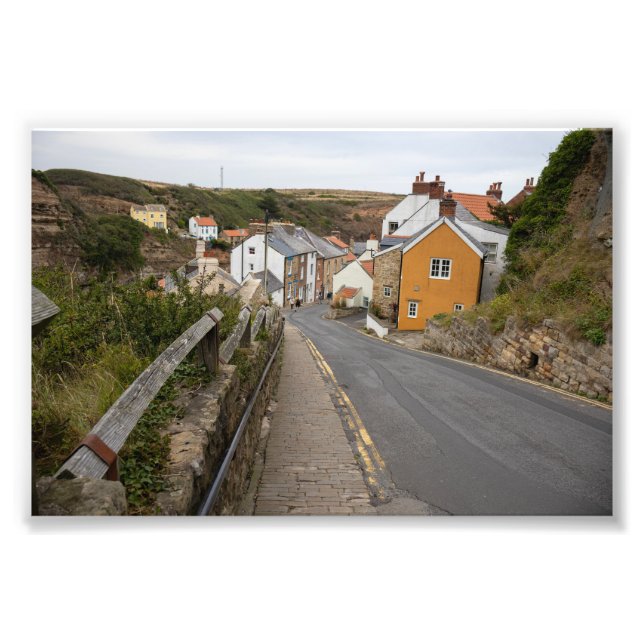 Foto Rua Principal da Vila de Staithes (Frente)