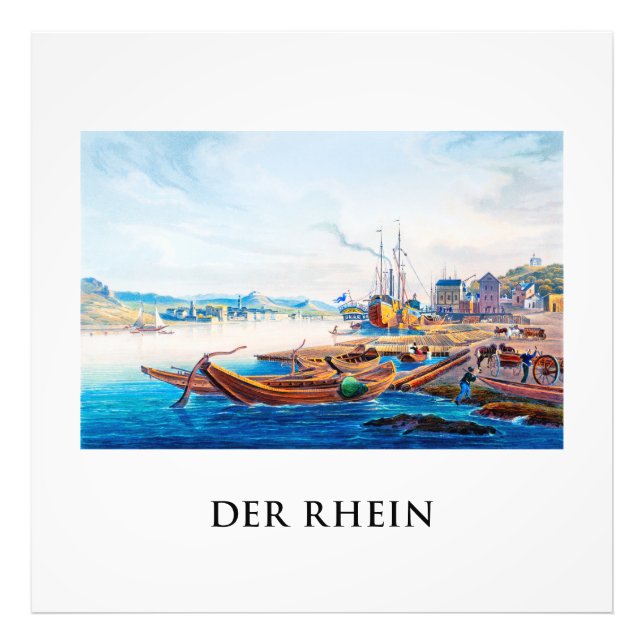 Foto Rüdesheim, Alemanha 01C (Frente)