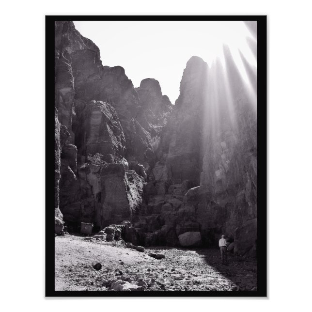 Foto Ruínas em Petra (Frente)