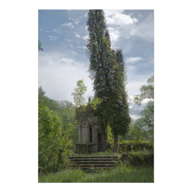 Foto Ruínas no jardim (Frente)