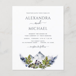 Foto Rústica Da Montanha Do Orçamento Casamento Ve