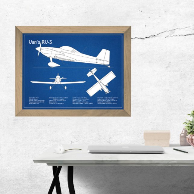 Foto RV-3 de Van - Planos de Impressão de Avião ABD (Criador carregado)