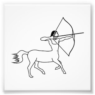 Foto sagittarius do arqueiro do centauro