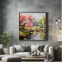 Foto Sakura no Jardim Japonês