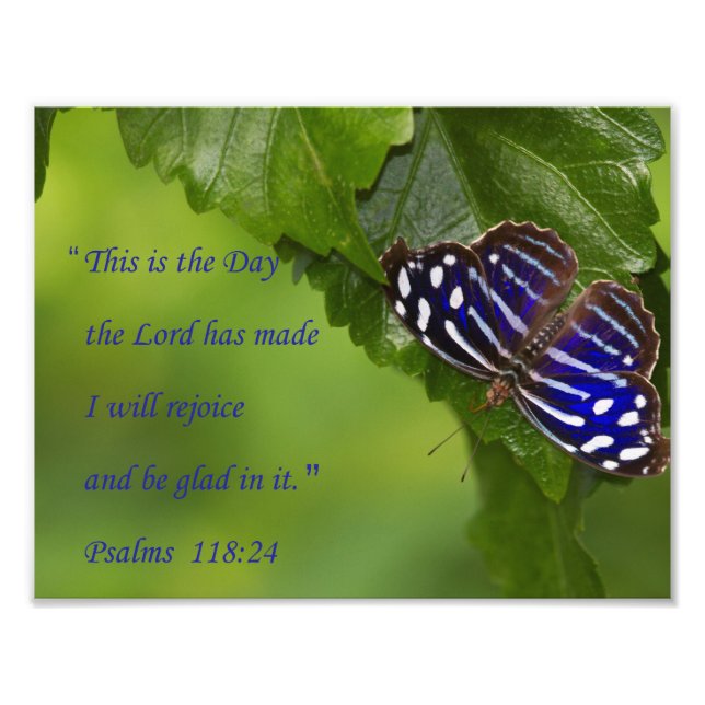 Foto Salmos 118:24 (Frente)