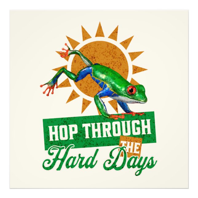 Foto Salto através do Sapo da árvore amazônica nos Duro (Frente)