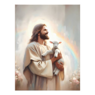 Foto Salve A Lamb, Arte Cristã De Muro, Deixe Os 99