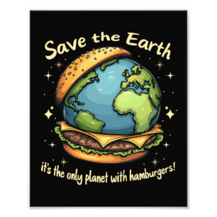 Foto Salve a Terra - É o único planeta com Hamburgo
