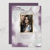 FOTO SALVE O DIA |  Convite Brilho Berinjela