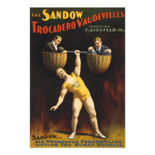 Foto Sandow Eugen Sandow Vaudeville Weightlifter