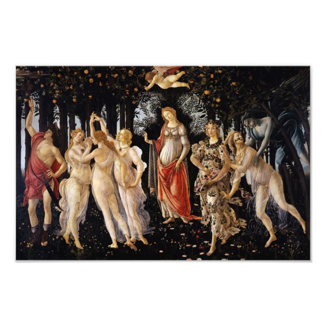 Foto Sandro Botticelli - A Primavera (Frente)