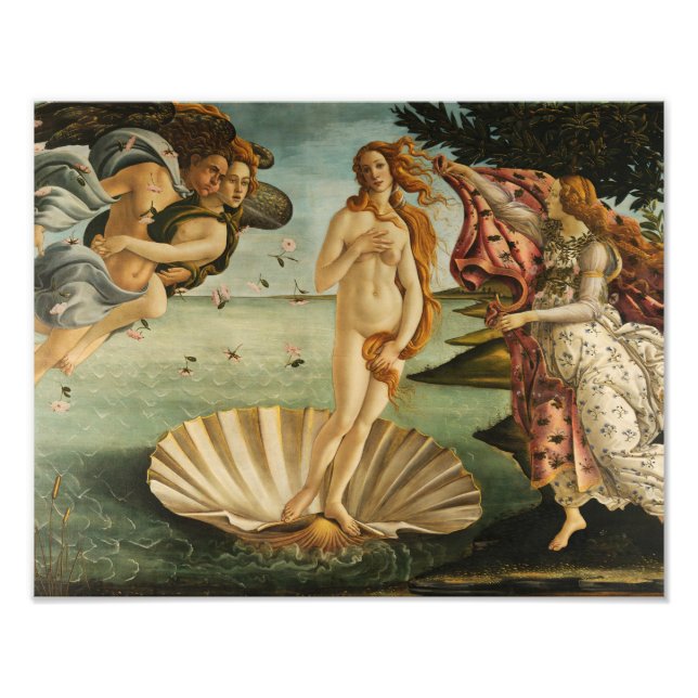 Foto Sandro Botticelli - O Nascimento de Vênus (Frente)