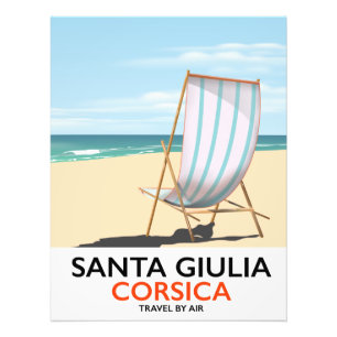 Foto Santa Giulia Córsega "viaje de avião" pôster de pr