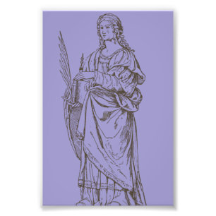 Foto Santa Lúcia por Bernardino Luini 