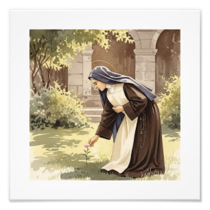 Foto Santa Teresa "A Pequena Flor", Arte Católico 