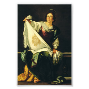 Foto Santa Verônica Arte O Milagre do Santo Rosto