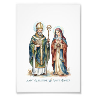 Foto Santo Agostinho & Santa Mônica