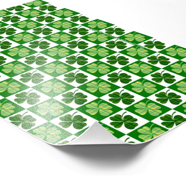 Foto Santo de trevas verdes de quatro folhas de Slipper (Borda)