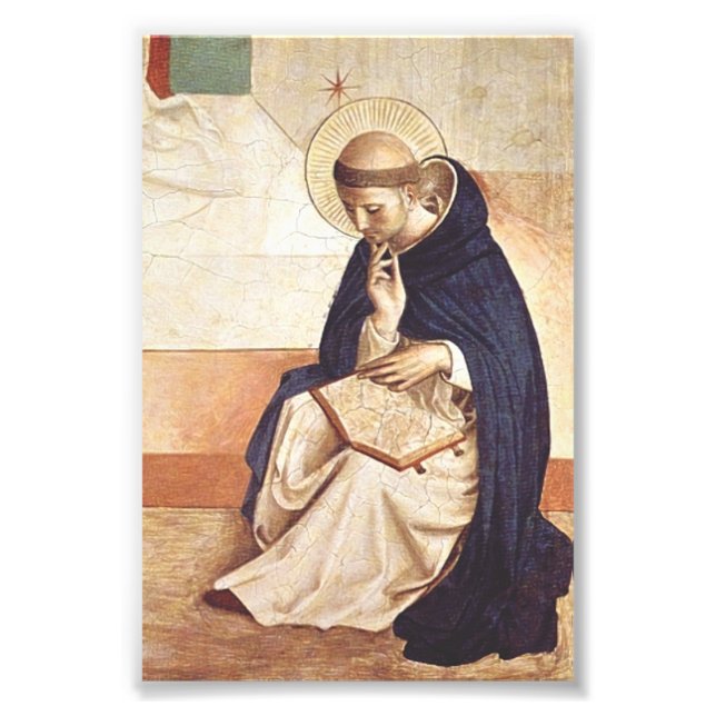 Foto Santo Dominic de Guzman por Fra Angélico (Frente)