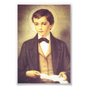 Foto Santo Dominic Savio estudante de John Bosco