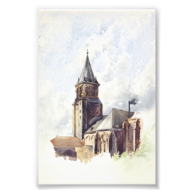 Foto Santo Germain des Pres Church Paris (Frente)