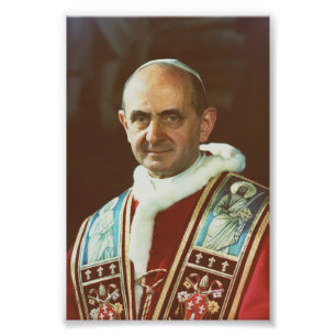Foto Santo Papa Paulo VI Bispo de Roma
