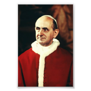 Foto São Papa Paulo VI chefe da Igreja Católica 