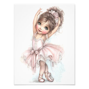 Foto Sapatilhas de Seda Rosa Bailarina Saia de Ballet R