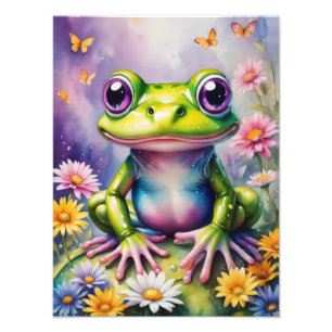 Foto Sapo com a arte digital mais flexível