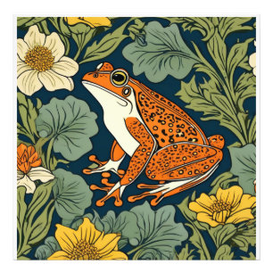 Foto sapo inspiração William Morris