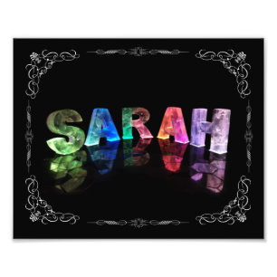 Foto Sarah - a Sarah conhecida em 3D ilumina-se (a