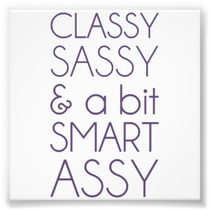Foto Sassy elegante e um Assy de Smart do bocado