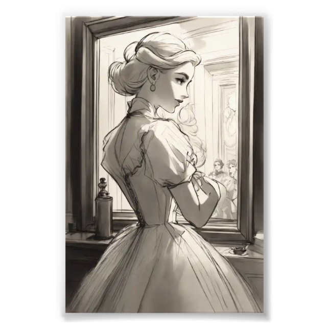 Foto Satin Elegance: Elevem suas memórias com prêmio (Frente)