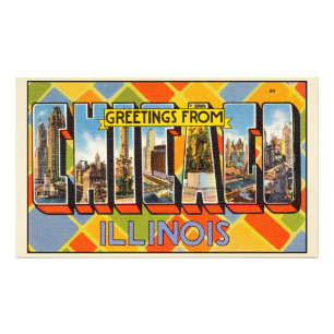 Foto Saudações de Chicago, Illinois,